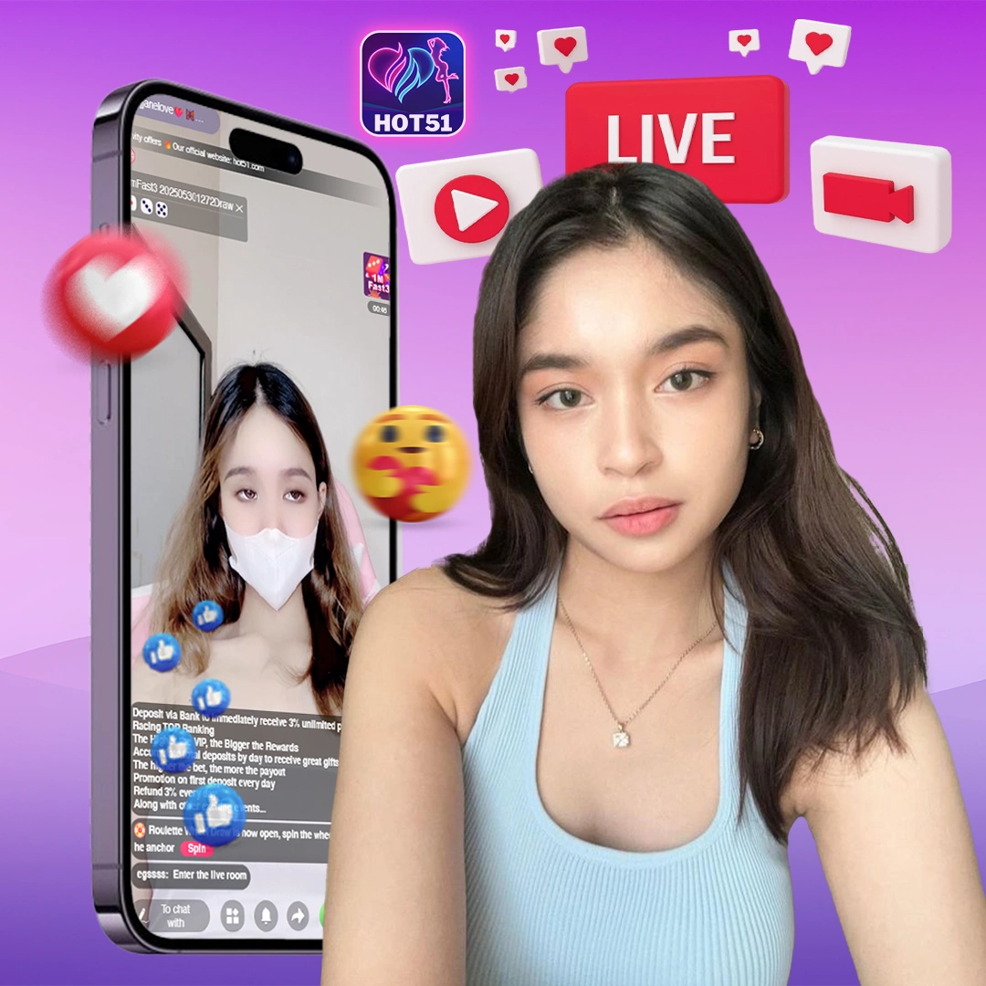 Find Hot51's Live Streaming in Malaysia